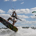 Kite Surfing Trick